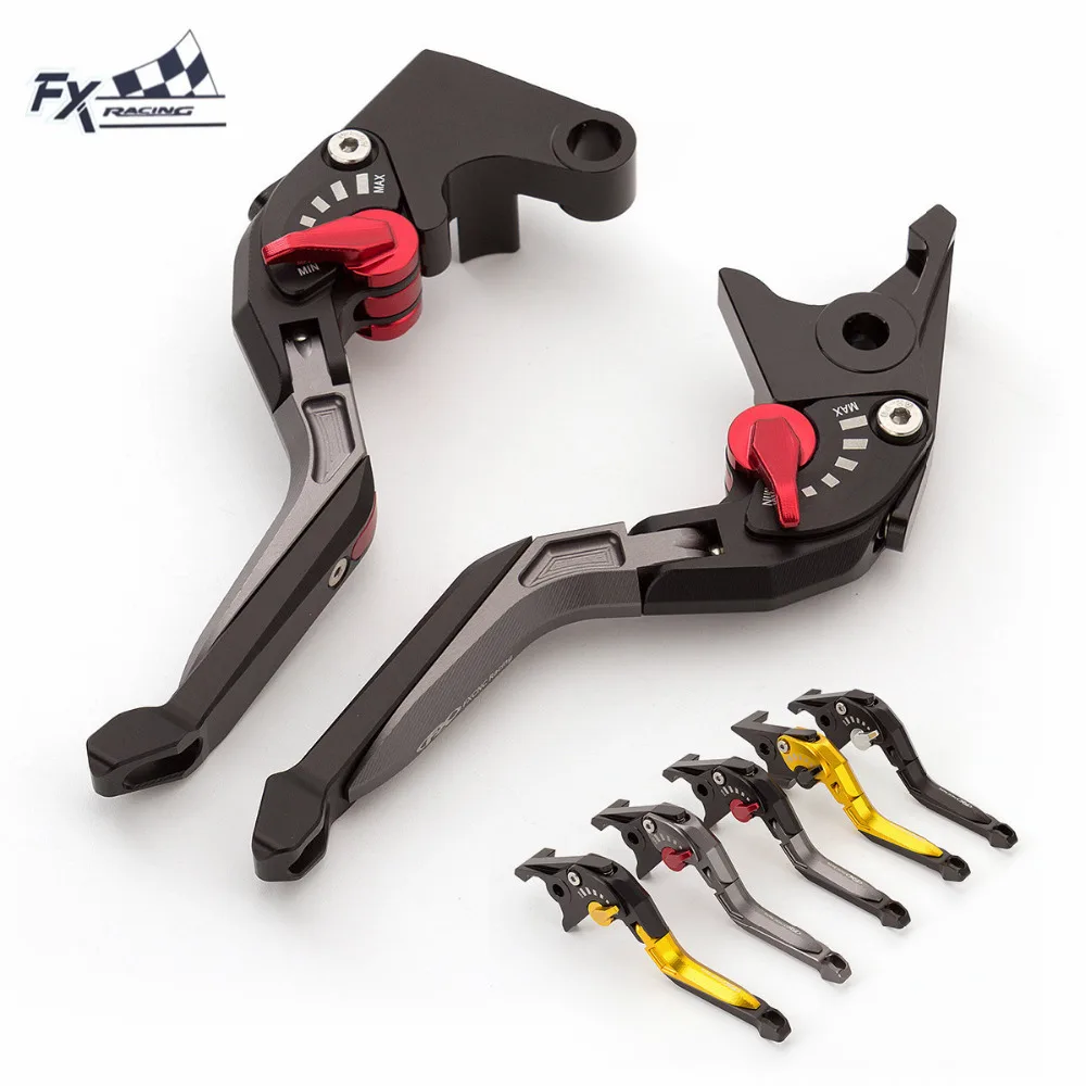 

FX CNC 3D Rhombus Motorcycle Folding Extendable Brake Clutch Lever Aluminum For Kawasaki Z1000SX NINJA 1000 Tourer 2011 - 2016
