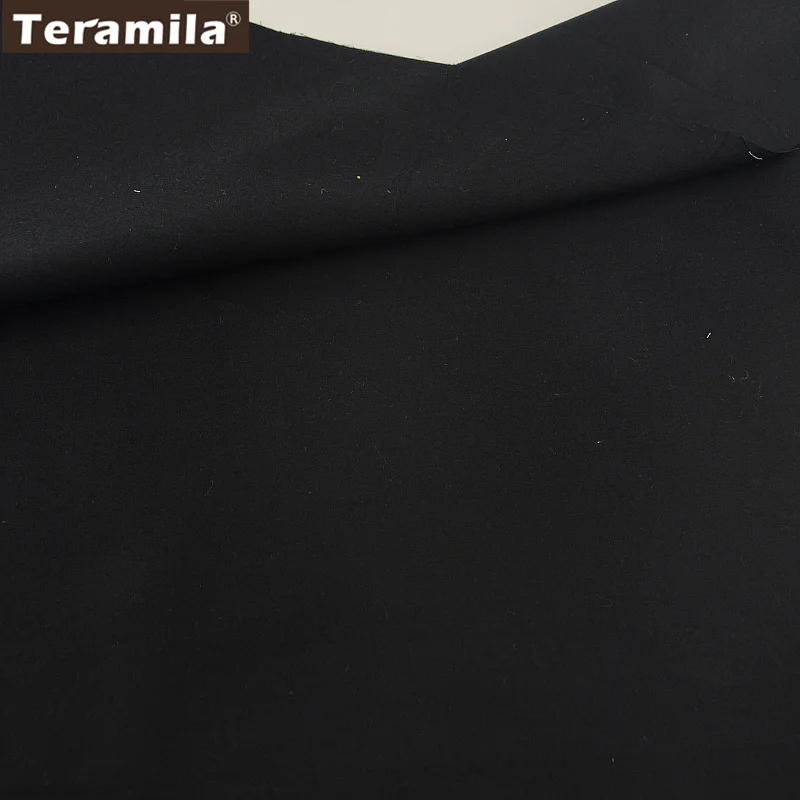 100% Cotton Fabric High Quality Classica Solid Black Color Design Twill
Fat Quarter Home Textile Quilting Patchwork
