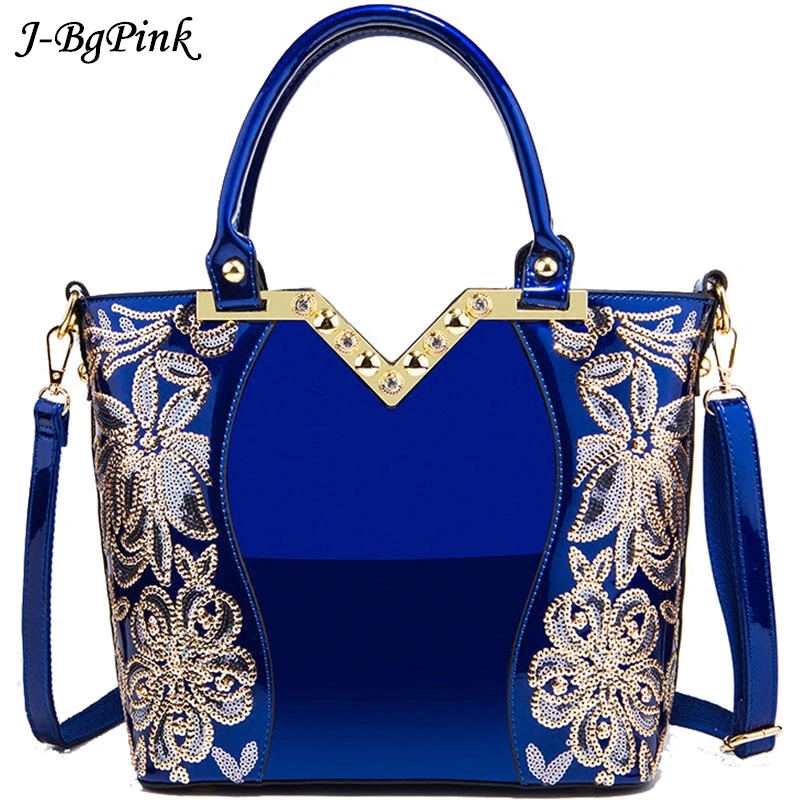 Blue designer bag Clearance