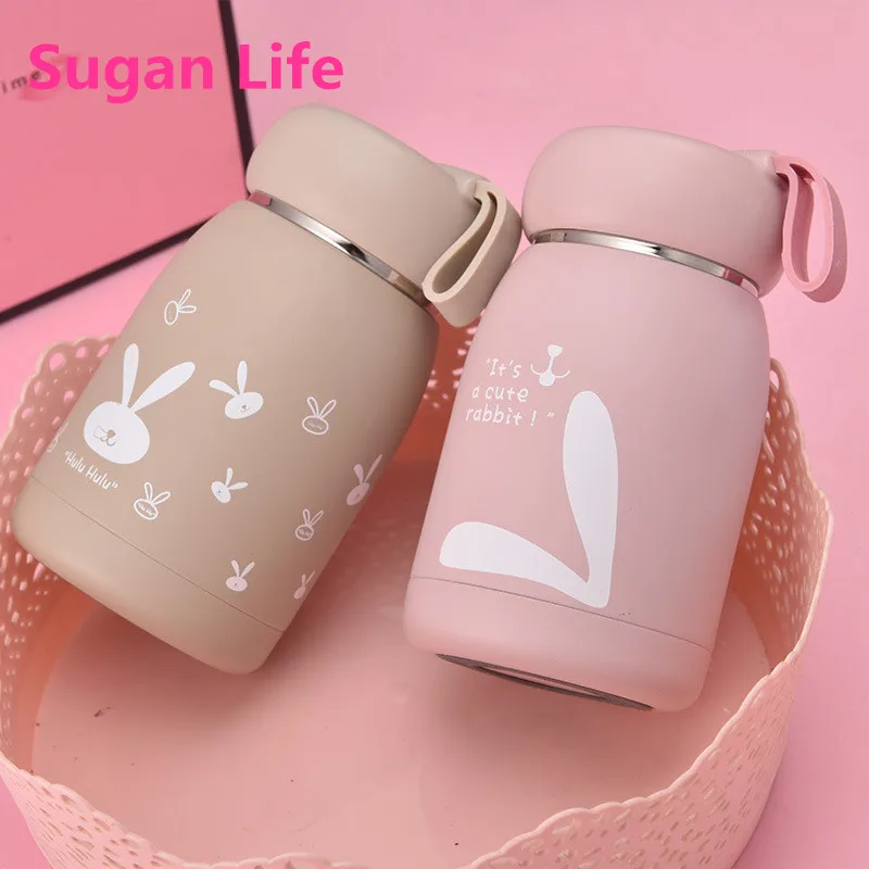 Sugan Life поступление 320 мл мультфильм термос чашка бутылка из нержавеющей стали Термочашка вакуумные, сохраняющие Тепло Кружка Забавный подарок для пары день рождения ребенка