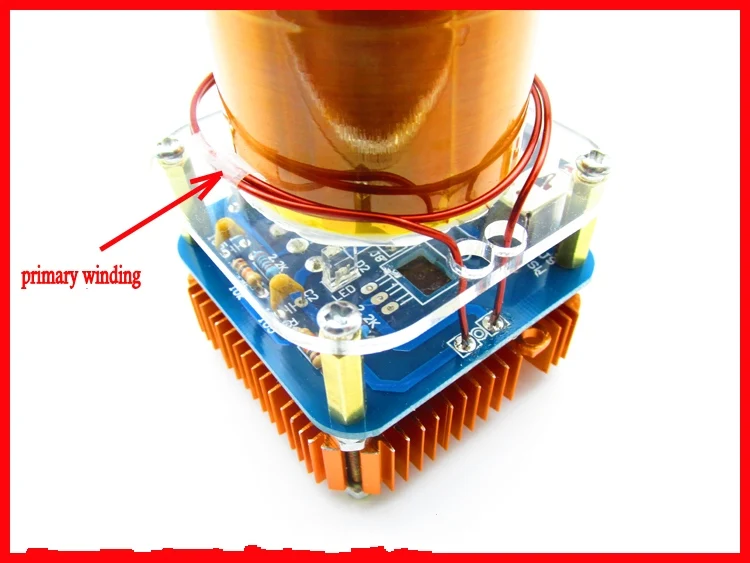 Diy наборы 30 Вт мини музыкальный плазменный динамик с катушкой Тесла модуль
