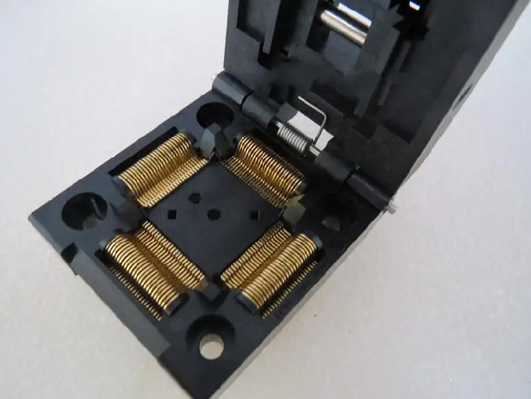 YAMAICHI IC тестер IC51-1004-809 сиденья TQFP100 QFP100 программист ноги расстояние 0,5 мм