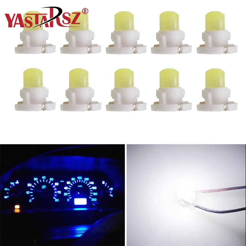 

1PCSx5PCSx10PCS T3 led car core Neo Wedge dashboard dashboard indicator light bulb DC 12V panel bulb yellow red blue white car