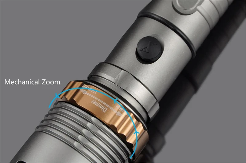8000лм XM-L T6 светодиодный фонарь перезаряжаемый фонарь охотничий фонарик для 18650/AAA батареи прямого заряда Z90