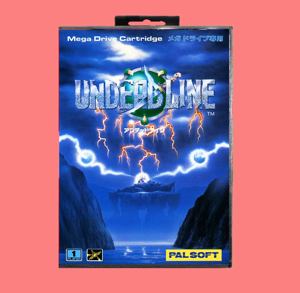 Undelimp 16 бит MD игровая карта с розничной коробкой для sega Genesis& Mega Drive