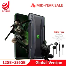 Global Version Xiaomi Black Shark 2 12GB 256GB Gaming Phone Snapdragon 855 Octa Core 48+12MP Camera 4000mAh Game Smartphone