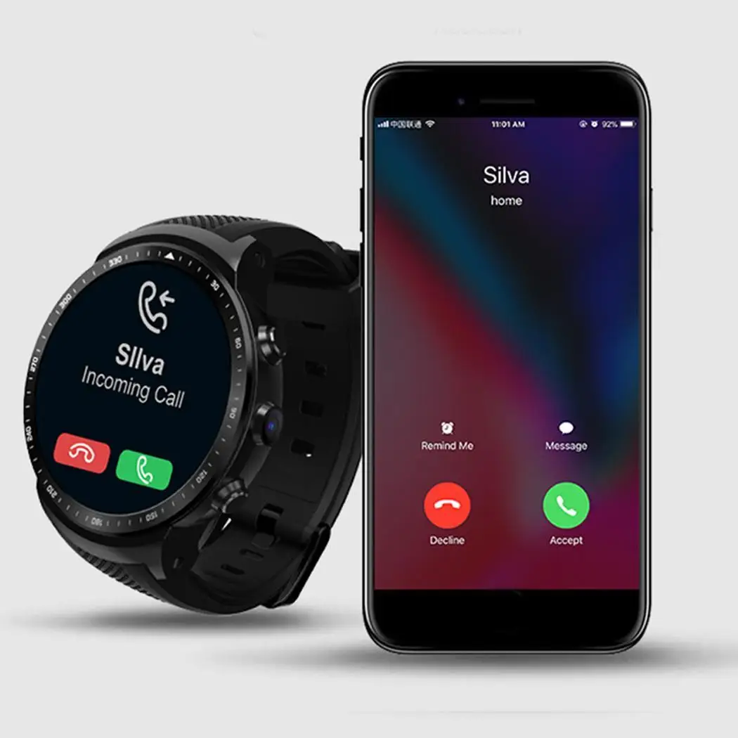 

Multi-function Heart Rate Smart Global Positioning 500 mAh 320 x 320 Pixels Round Movement TPU Watch Black