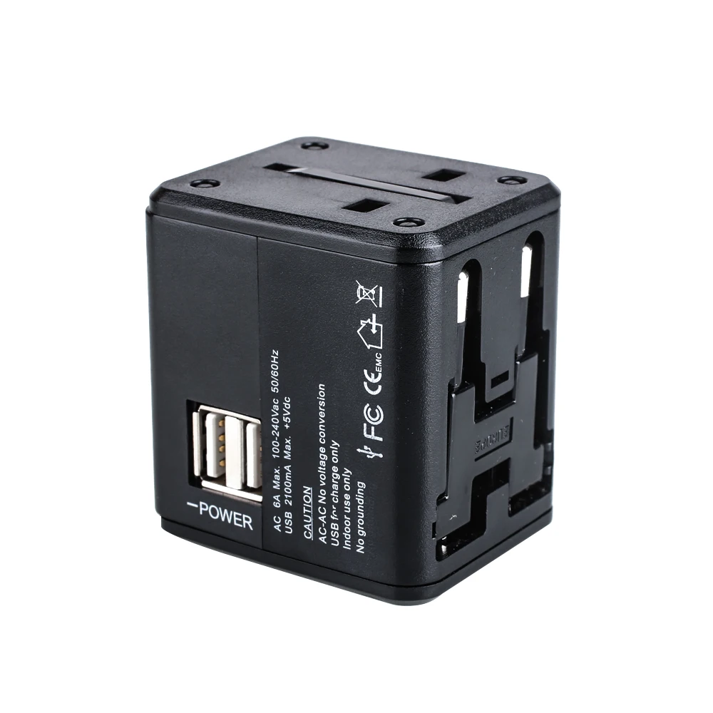 

ABS International Power Adapter Portable Outdoor Global Conversion Socket Japanese Travel Travel Power Adapter