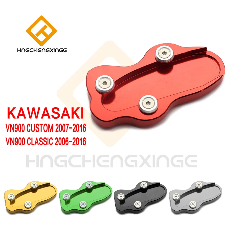 Мотоцикл подножка сторона подставка удлинитель опорная пластина для Kawasaki VN900 классический на заказ 07-15
