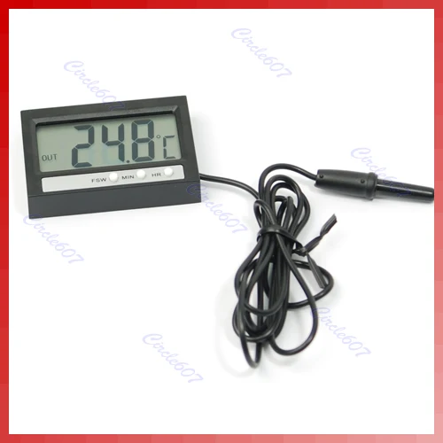 

In Out LCD Dual-Way Digital Car Thermometer & Clock ST2 L15