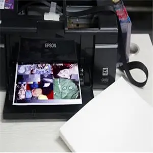 

For heat press machine (200 pieces/lot) A4 size nice color, bright design and washable t-shirt sublimation paper