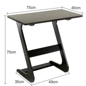 

75*40CM Bedside Table Mutilpurpose Laptop Desk
