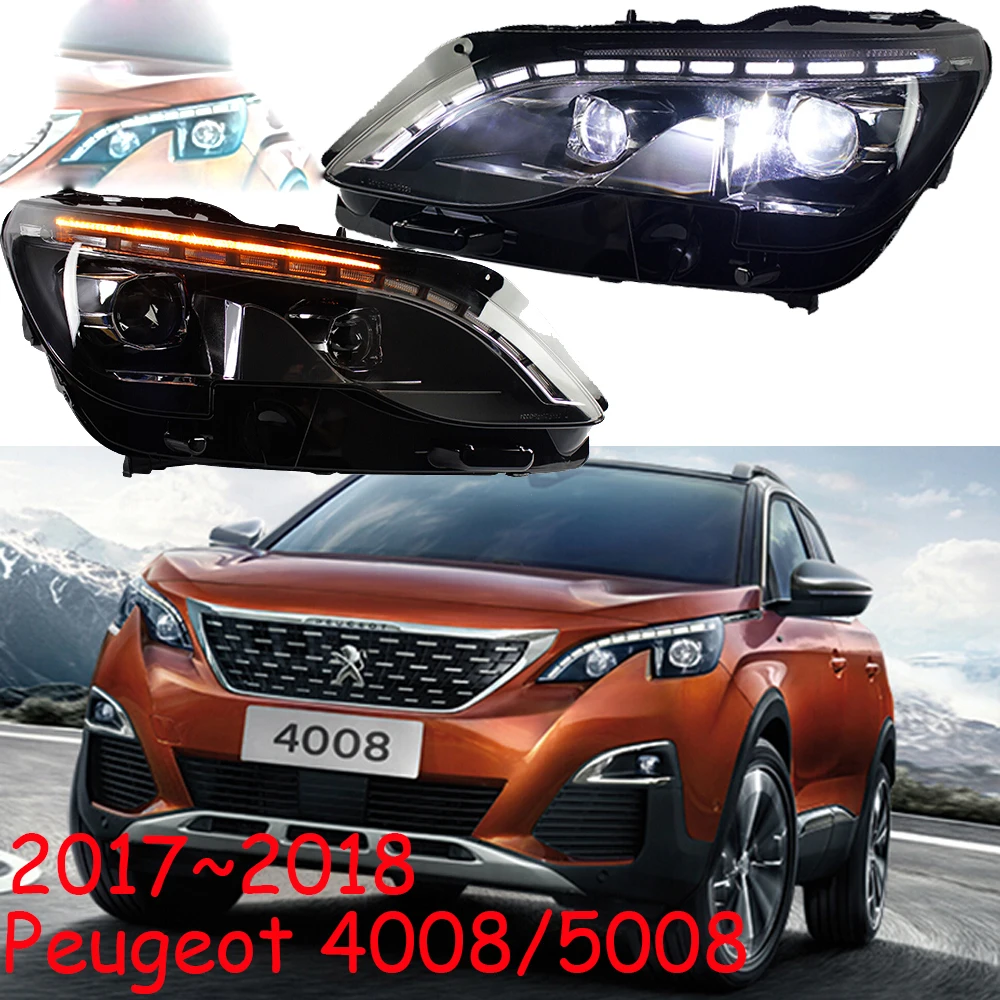 HID,~, стайлинга автомобилей для Peugeo 4008 5008 все гольфкарты оснащены 206 207 308 3008 408 4008 508 Raid RCZ партнер, 5008 головная лампа