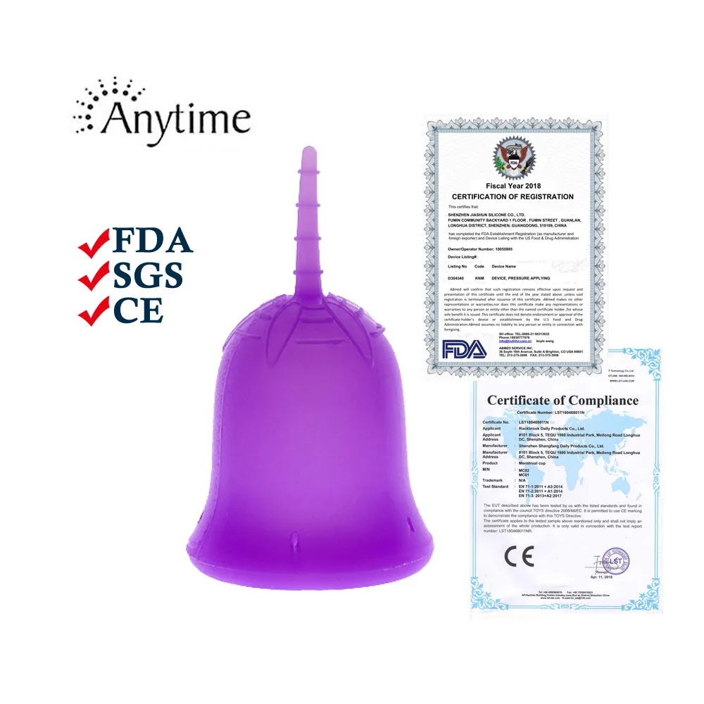 FDA of menstrual cup