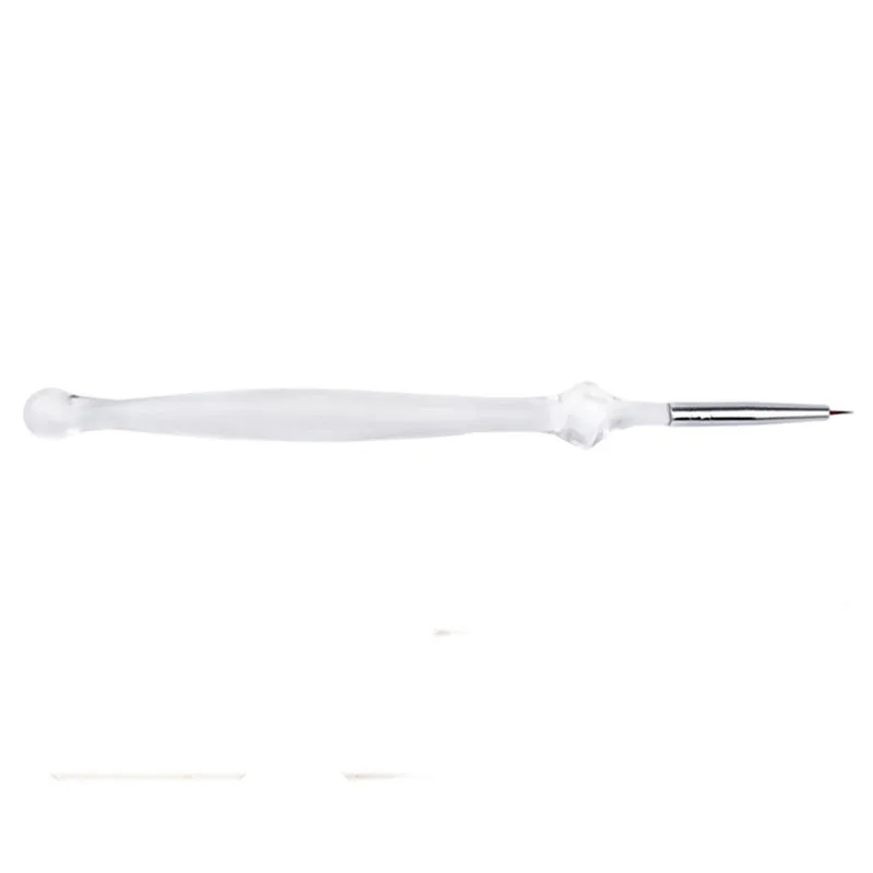 1 шт. Кисть для ногтей карандаш рисунок «сделай сам» Рисование нанесение полос Pull Line Pen супертонкая кисть для французского маникюра 2U0202