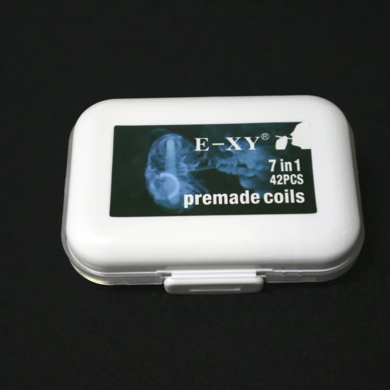 Набор намоток NI80 E XY 7 в 1 42 шт. набор fused clapton 3 core 11 хлопок vape готовые провода