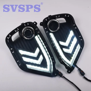 

High Quality Tuning Parts Daytime Running Lights Fog Lights Modified Highlights For KlA K2 2017-2018