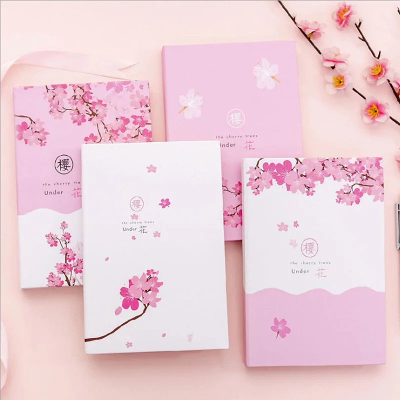 Japanese Dream Beautiful Cherry Blossom Notebook Pink Girl Heart Pocket Notepad Small Fresh Student Diary Book Japanese Dream Beautiful Cherry Blossom Notebook Pink Girl Heart Pocket Notepad Small Fresh Student Diary Book