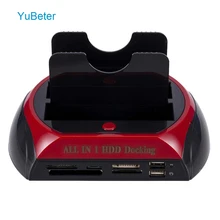 YuBeter док-станция для HDD Box Жесткий диск держатель 2," /3,5" внешний жесткий диск основание корпуса 2 ТБ док USB3.0 IDE/SATA