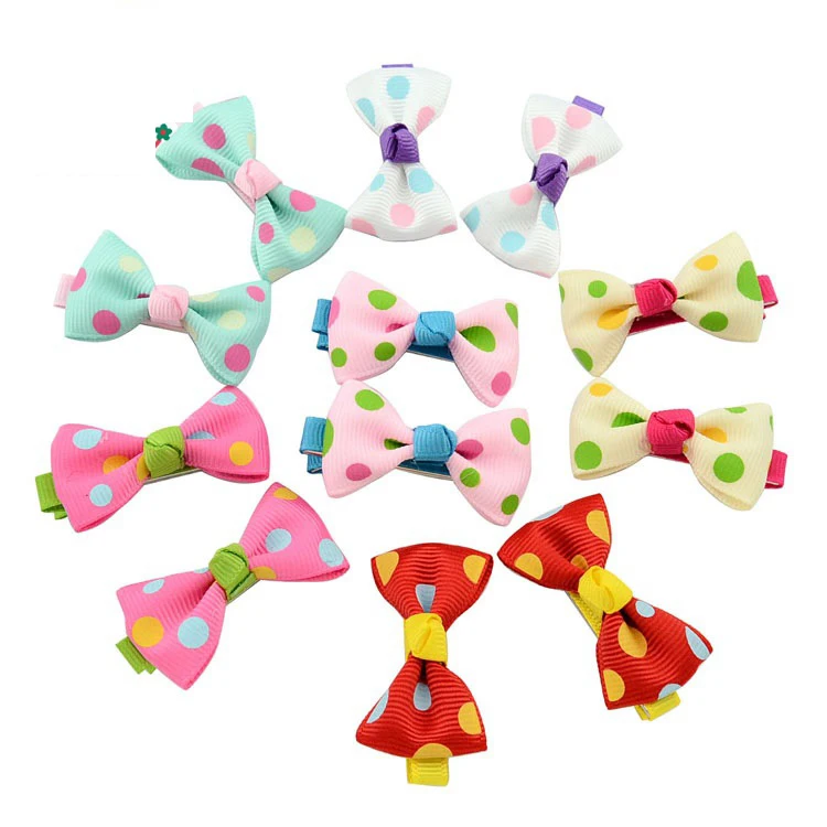 Buy 20pcs Hot Pet Dog hair accessories Candy Color