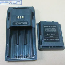 OPPXUN 6AA батарейный блок подходит для MOTOROLA GP3188 GP3688 EP450 двухстороннее радио