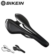 Bikein-высокое качество 3 К Карбон+ кожаный дорожный Велосипедное седло Велоспорт горный велосипед передние сиденья Коврики MTB Подушки Super Light 130 г