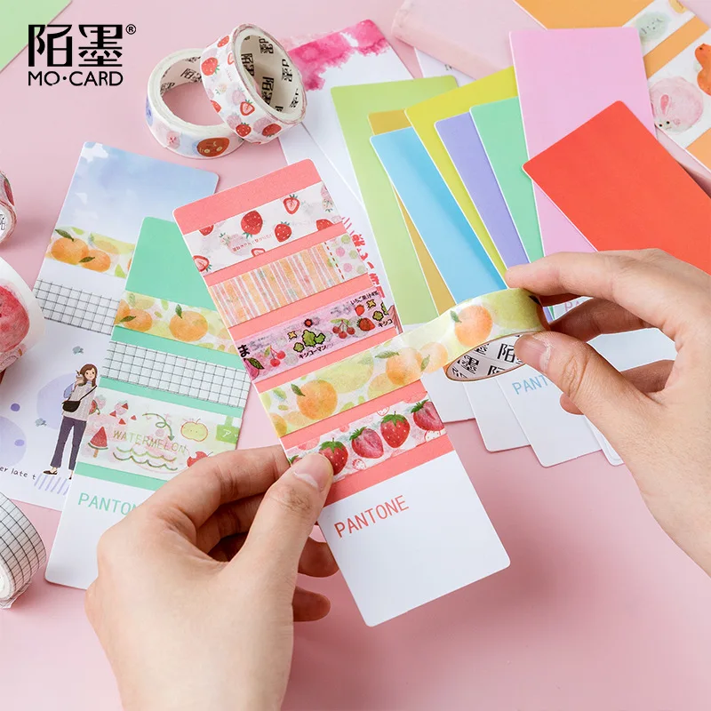 

150pcs/1lot Hot New Transparen tlattice matte board PVC Tape set/zakka Students' DIY adhesive tape tools/Stationery 0.6mm