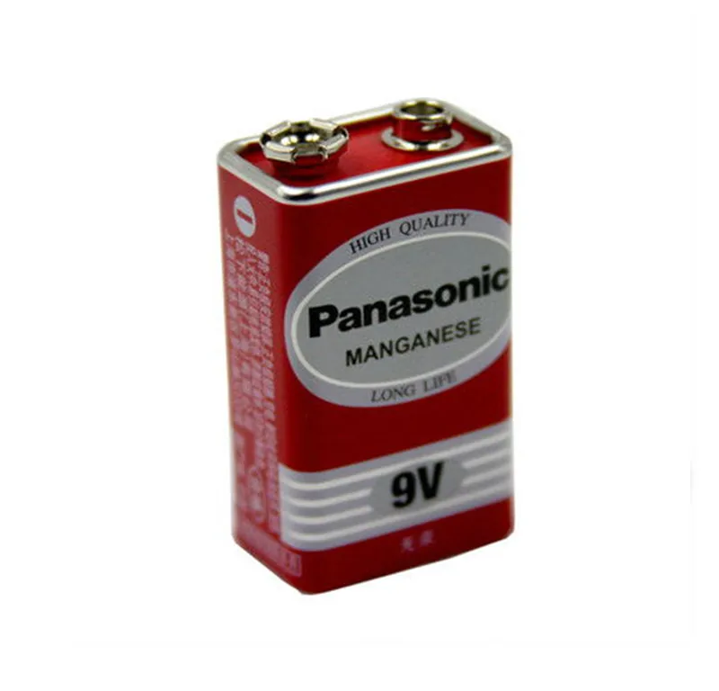 100% оригинальный Panasonic Greencell PP3 6F22 6LR61 MN1604 9 в блок сверхмощный аккумулятор |