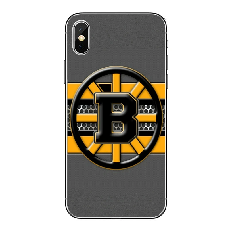 Чехол для iPhone X XR XS Max 8 7 6s 6 plus Boston broins хоккейный для samsung Galaxy S10 S9 S8 S7 S6 edge Plus Lite Note 9 8 - Цвет: Boston-Bruins-A-07