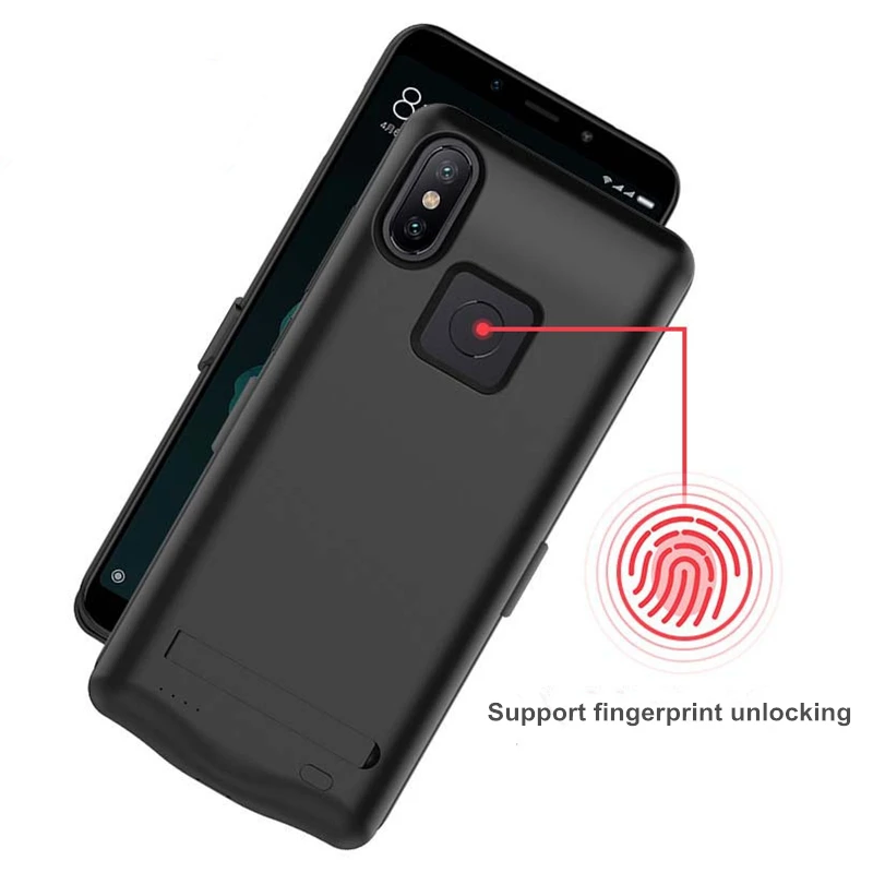 6800 мАч Power Bank чехол для Xiaomi Mi 6X портативное аккумуляторное зарядное устройство A2