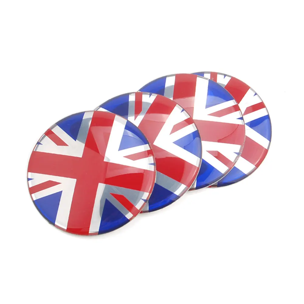 4 шт. Алюминиевые наклейки для мини медных аксессуаров 52 мм|car styling stickers|car stylingemblem