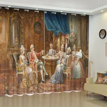 Роскошные 3D шторы портьеры для гостиной офиса отеля дома