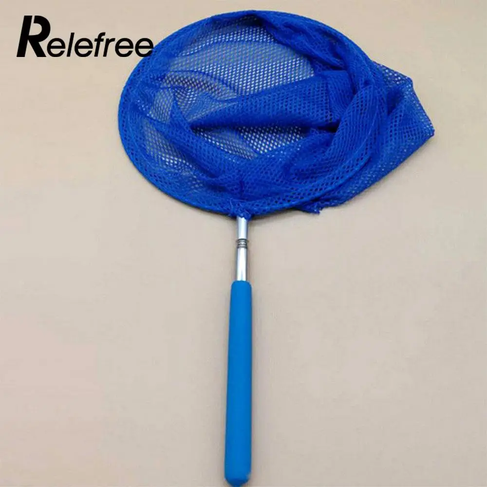 

Kids Extendable Butterfly Fish Insect Catcher Net Strong Fishing Hand Net Tool Mosquito Trap Child Camp Outdoor Toys