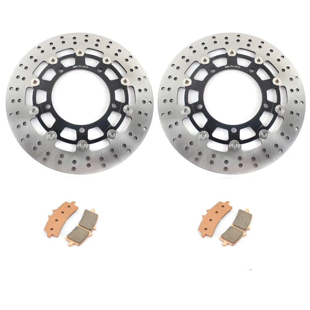 BIKINGBOY Front Brake Disks Discs Rotors Pads For Suzuki GSX 1300 R GSX1300R Hayabusa 2013 2014 2015 RAL3 RAL4 RAL5 13 14 15 | Автомобили