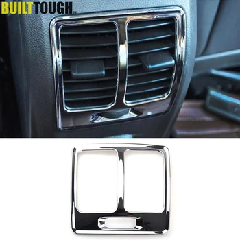 

FIT FOR FORD ESCAPE KUGA 2013 - 2015 2016 2017 2018 CHROME REAR ARMREST AIR VENT COVER TRIM BEZEL FRAME SURROUND GARNISH MOLDING