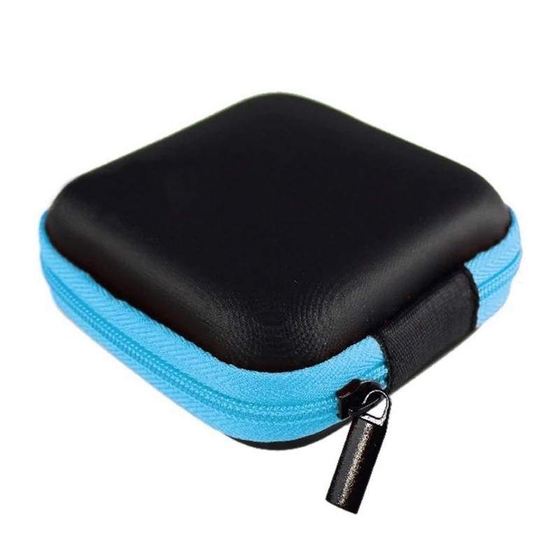 LASPERAL мобильный жесткий ящик для хранения, органайзер, чашка для ушей, дисковый контейнер для хранения электронных деталей, чехол для хранения 1 шт., многофункциональный - Цвет: 8x8x3cm blue