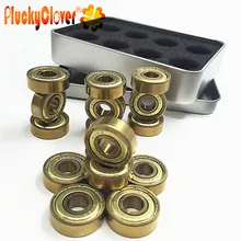 Золотое покрытие tatinium 608 Figet Spiner шариковые подшипники 608zz Анти-пыль катания на коньках 608zz сборочный подшипник для спиннеров скутеров