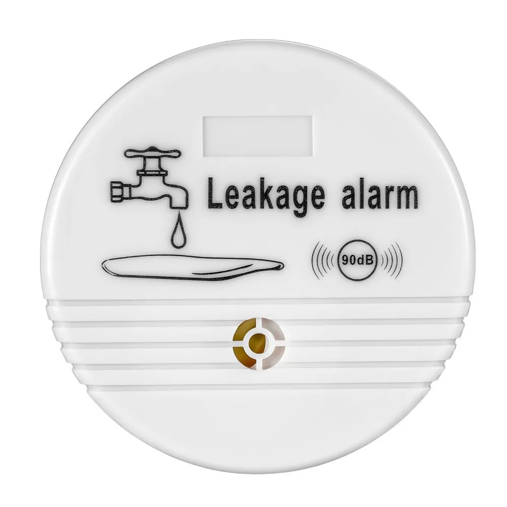 

Independent Wireless Water Leak Detector Sensor 90 dB Volume Water Leakage Alarm for Home Kitchen Toilet Floor