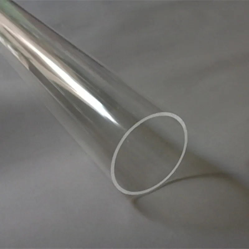 200MM TO 300MM 12" LENGTHS OF CLEAR ACRYLIC PERSPEX PMMA TUBE MULTI LISTING 