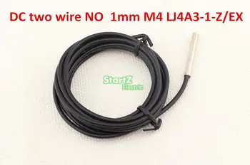 

10Pcs DC two wire NO 1mm M4 Inductive proximity switch sensor LJ4A3-1-Z/EX
