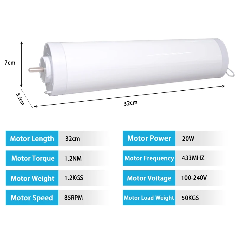 Автоматический Электрический мотор для занавесок с открытыми закрытыми окнами моторный двигатель 433 МГц пульт дистанционного управления для умного дома 5 проводов