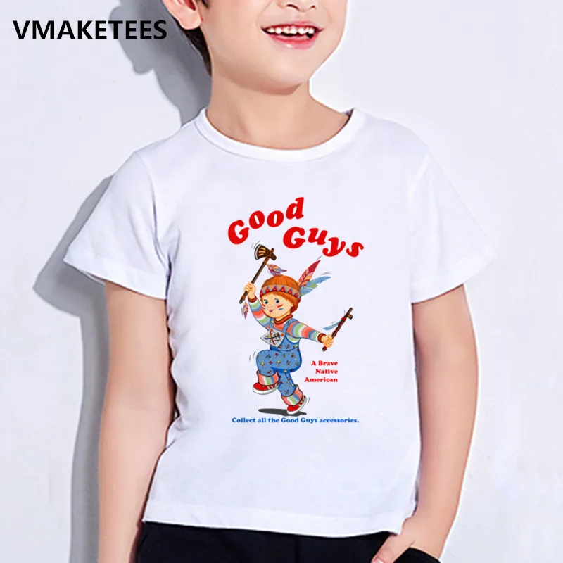 Детские летние футболки с короткими рукавами для девочек и мальчиков детская футболка с принтом «хорошие мальчики» Повседневная забавная одежда для малышей HKP5113 - Цвет: HKP5113G
