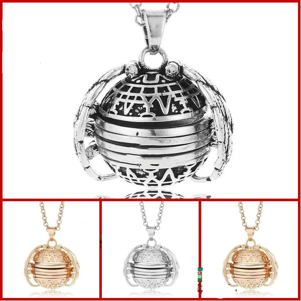 

Diomedes women necklace 2019 TOP Expanding Photo Locket Necklace Pendant Angel Wings Gift Jewelry Decoration 5.9