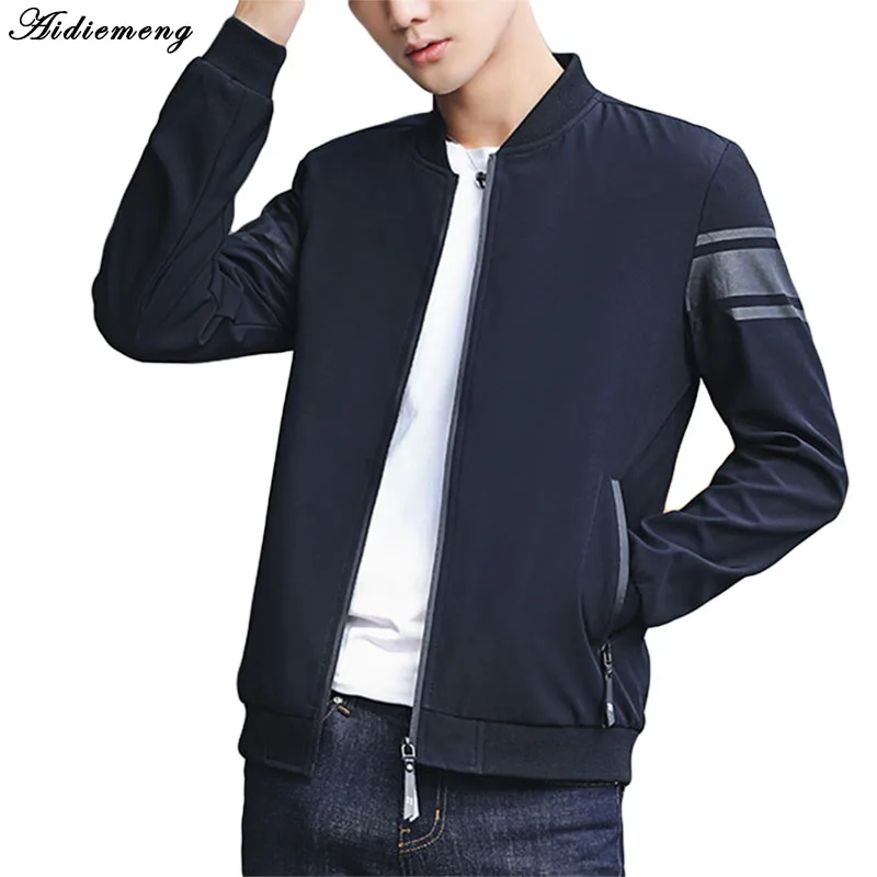 

Bomber Jacket Men Casual 2018 Spring New Jacket Men Windbreaker Fashion Cotton Mens Jacket Male Jacket Coat For Men Outwear Coat