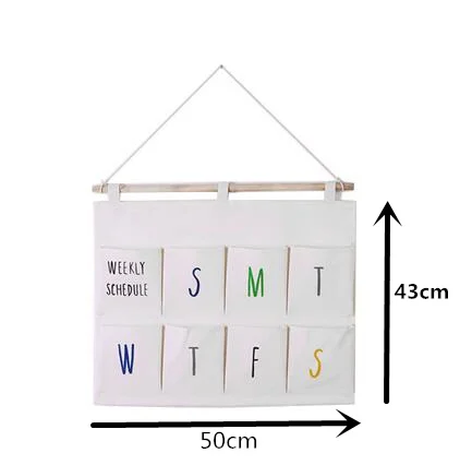 Многофункциональные 8-12 карманов Висячие Сумки для хранения двери за стеной настенные дома мелочи шкаф Органайзер сумки - Цвет: A