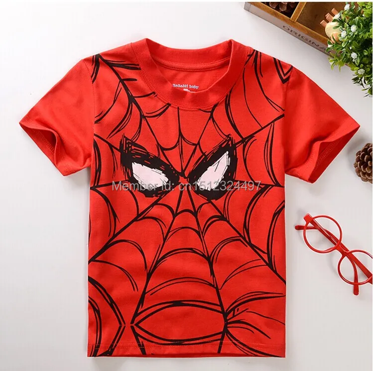 New Popular Hero Print Boys T-Shirt