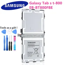 Аккумулятор samsung EB-BT800FBE 7900 мАч для samsung Galaxy Tab S 10,5 SM-T800 T801 T805+ Бесплатные инструменты