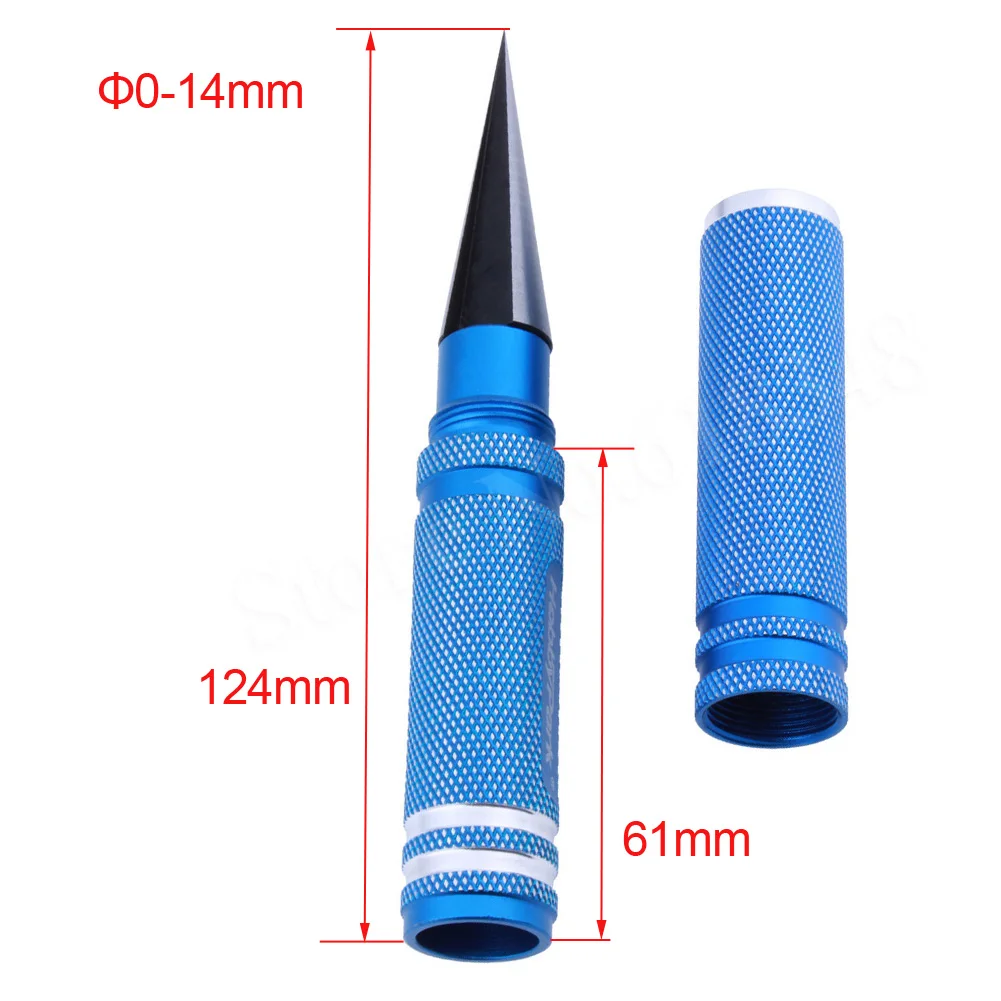 Steel RC Car Body Shell Hole Puncher Reamer Drills 0 14mm Hobby Tools