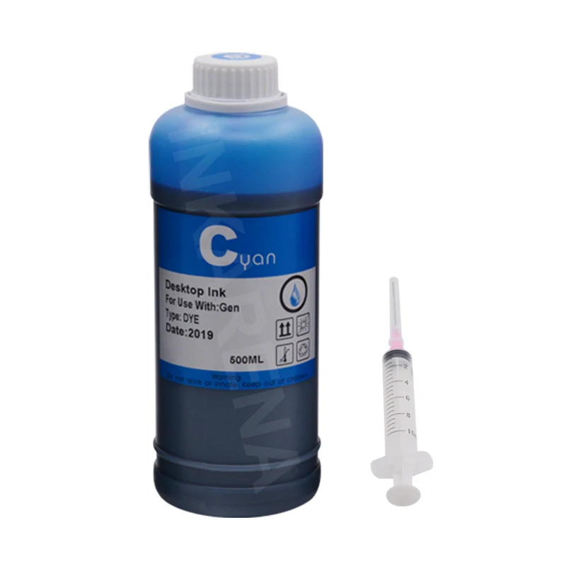 Impressora de Tinta Preta para hp para Canon Tinta para Epson para Irmão Cartuchos a Jato Inkarena Reenchimento Ciss Tintura Tinta 500ml Kit Cor - Imagem 3