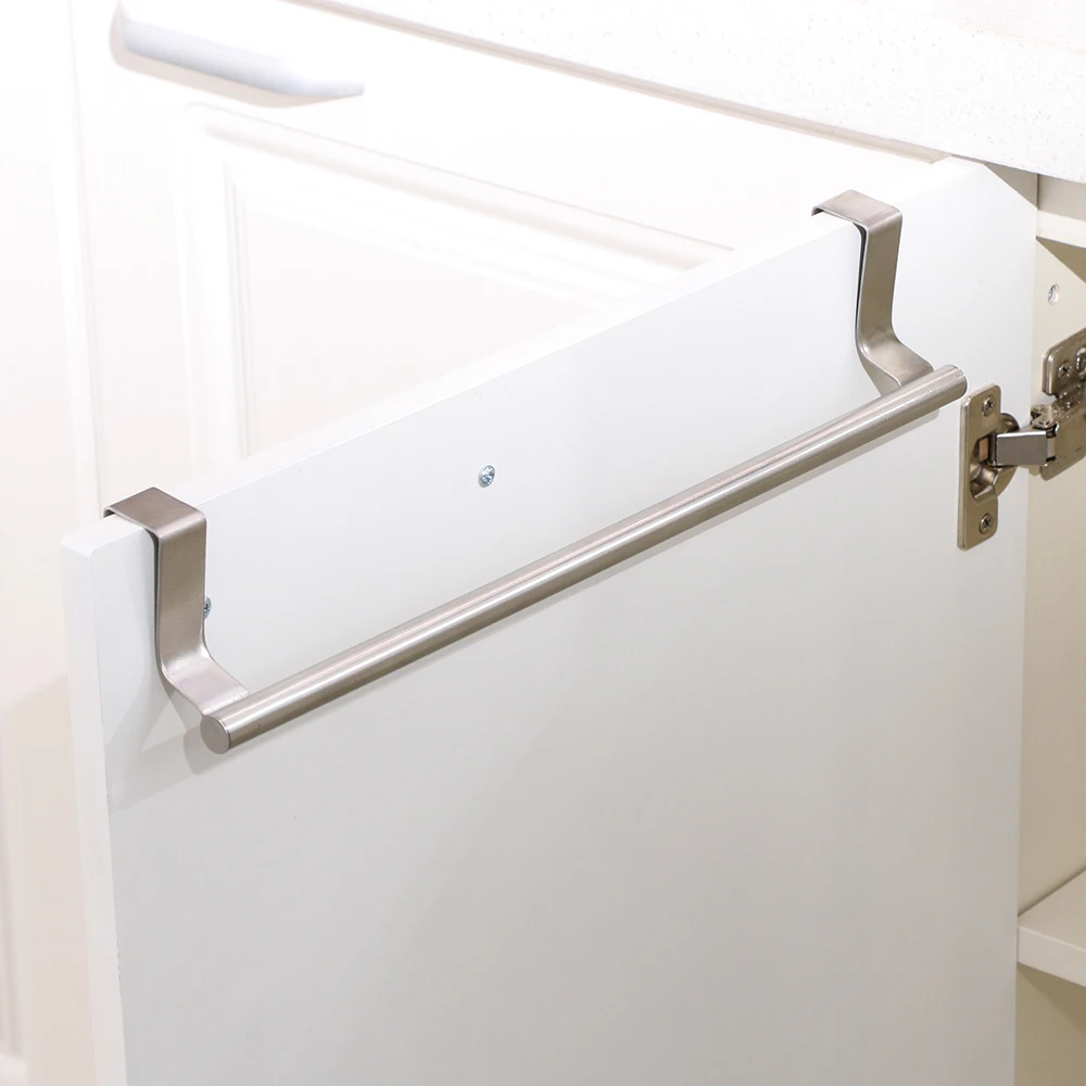 2 размера мульти-функциональные двери Кухня Полотенца над держатель ящик крюк для хранения шарф для ванной шкаф вешалки 23/36 см дверной крючок